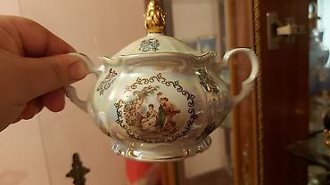 madonna çay desti: Çay dəsti, rəng - Ağ, Farfor — 3