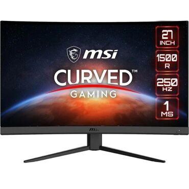 msi optix mag271r: Msi̇ hdr 27ich 250hz 1ms curved yeni̇ ağzi bağli qutu maldir say