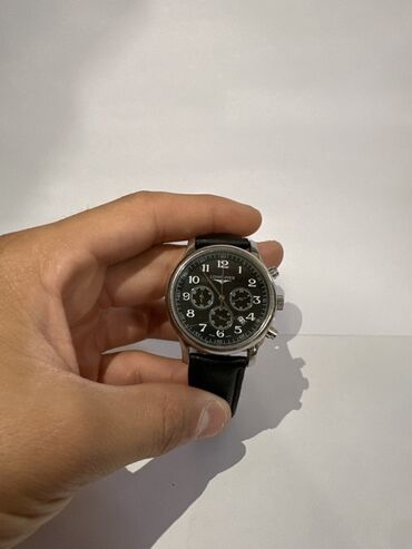 ремонт швейцарских часов: Автоматические часы-хронограф Longines Master Collection с черным