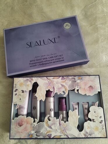 xi fei shi крем для отбеливания отзывы: SEALUXE Bifid Yeast Skin Care Gift Set — подарочный набор для ухода за