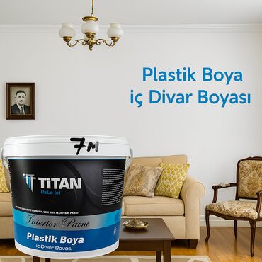 Tulumlar: Akril Boya İç işlər üçün, rəng - Ağ