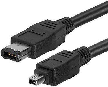 tv kabel: Kabel "FireWire IEEE 1394" Kabel-FireWire IEEE 1394 /iLink 6 Pin to 4