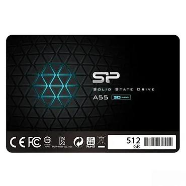Hard diskovi, eksterni diskovi: Silicon Power A55 SSD – 512 GB, 2.5", SATA III - Kapacitet: 512 GB - na lalafo.rs — 3 Hard diskovi, eksterni diskovi: Silicon Power A55 SSD – 512 GB, 2.5", SATA III - Kapacitet: 512 GB - — 3
