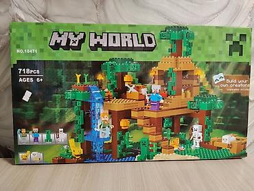 Конструктор My World (NO.10471), 718 деталей - Тематика: мир в стиле