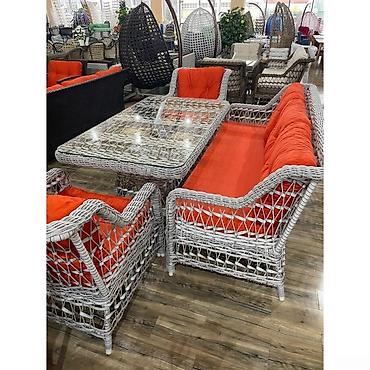 bag divanlari: Həsir Rattan Turk divan dəsti Bütün kateqoriyalar • Ev və bağ üçün • — 2