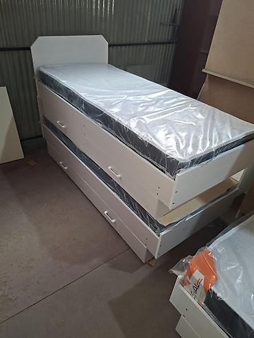 bunk bed: Односпальная кровать, Новый, С ящиком для хранения, длина - 190 см — 8