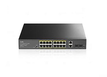 şirniyyat avadanlığı: CUDY GS1018PS2 | 2.0 (16 Port PoE+ Gigabit Uplink Switch) Bütün — 1