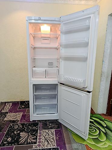 Тиричилик техникасы: Муздаткыч Indesit, Колдонулган, Эки камералуу, No frost, 60 * 190 * 60 — 10