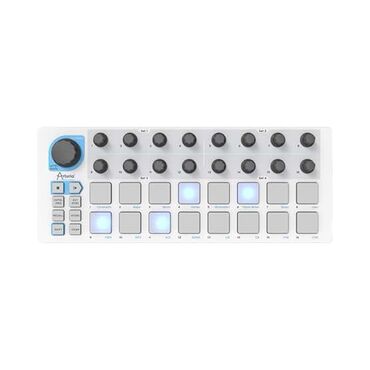 Mikrofonlar: Arturia Beatstep kontroller
