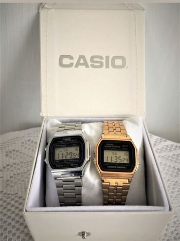 наручные электронные часы: Классические часы часы, Casio, Аллой, Китай, Водонепроницаемые, Унисекс, Новый