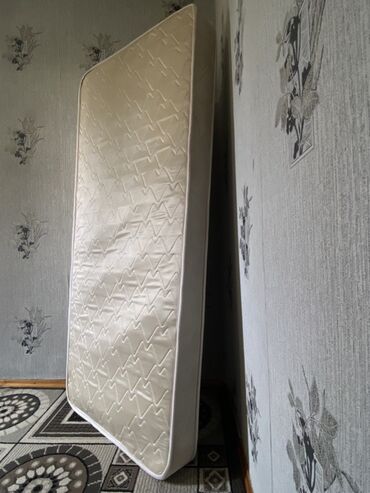 куплю матрас на кровать: Спальный матрас, Б/у, Односпальный, Кыргызстан, Пружинный, Синтепон, Askona (Аскона), Матрасы средней жесткости, Самовывоз