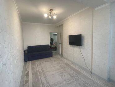 тоголок молдо фрунзе: 1 бөлмө, 40 кв. м, Элитка, 12 кабат, Евроремонт