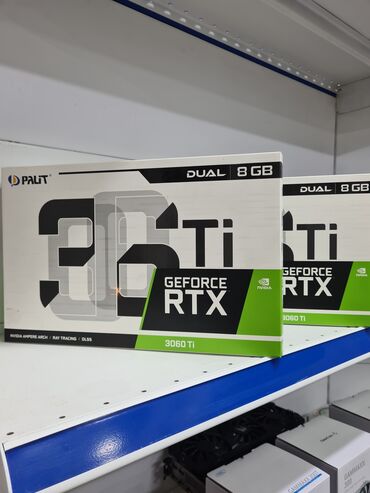 rtx 2070 8gb цена: Palit dual RTX 3060TI 8GB DDR6 полный заводской комплект. Карта в