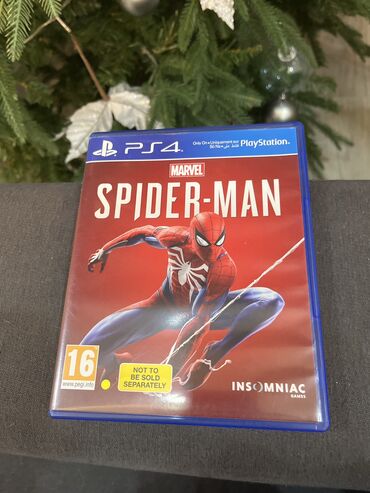 disk: Marvel's Spider-Man, Macəra, İşlənmiş Disk, PS4 (Sony Playstation 4), Pulsuz çatdırılma