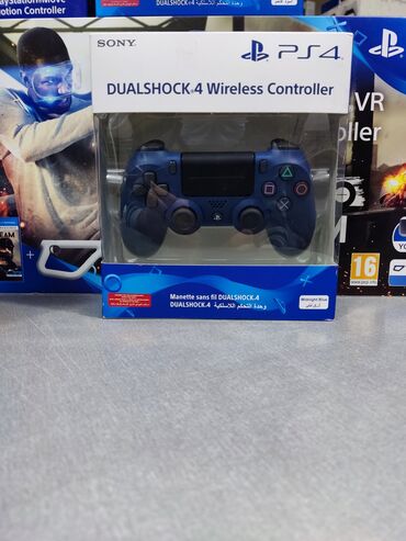 joystik: Playstation 4 dualshock blue. Originaldır, yenidir. - Sahil və