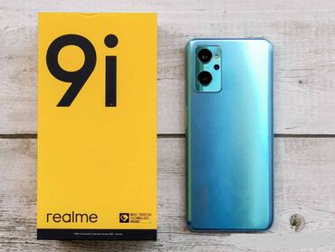 realme 8i: Realme 9i, 128 GB, rəng - Göy, Zəmanət, Sensor, Barmaq izi