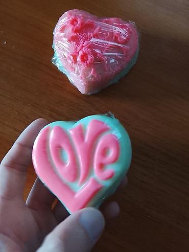 Подарки и сувениры: Ажурное фигурное мыло «Сердце» - Ручная работа, форма в виде сердечка — 10