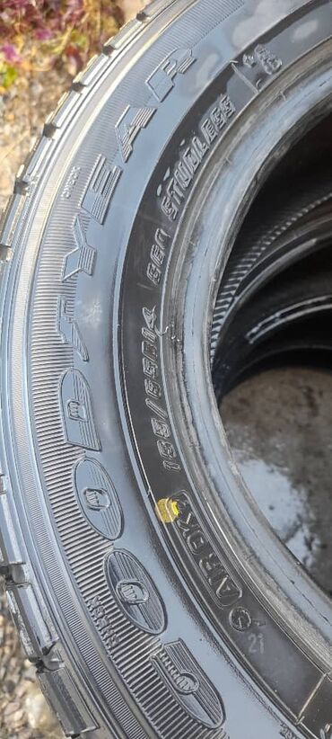 Шины: Шины 185 / 65 / R 14, Зима, Б/у, Комплект, Легковые, Япония, GoodYear