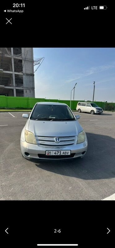 runx alex: Toyota ist: 2002 г., 1.3 л, Автомат, Бензин, Хэтчбэк