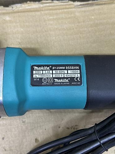 Электроинструменты: Углошлифовальная машина (болгарка) Makita 9558HN - Диаметр круга: 125 — 2