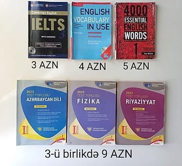 Satılır: müxtəlif hazırlıq və test kitabları - Cambridge English