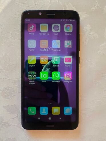 gizli nomre sim: Xiaomi Redmi 6A, 16 GB, 
 İki sim kartlı