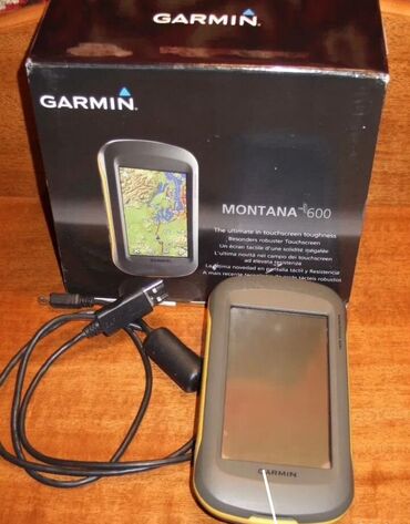 GPS трекеры: Garmin Montana 600, отличное состояние
Коробка, все доки
Зарядка