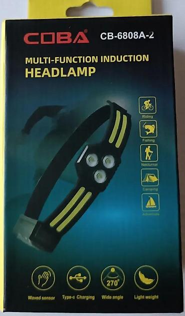 friends sa prevod: LED LAMPA ZA GLAVU SA SENZOROM | LED COB lampa za glavu, lampa za — 1