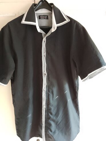 waikiki rolke muske: Shirt Long sleeves, color - Black, Polyester