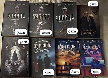 250 nergiz necef: Fantastik və romantik janrda türk dilli kitablar toplusu. Şəkildə — 1