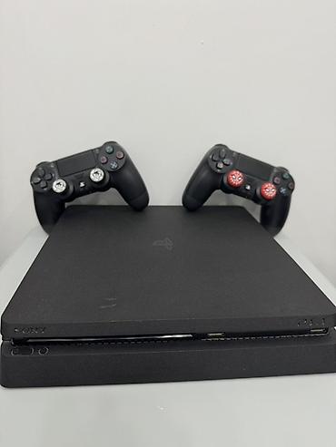 🔥 PS4 Slim 500GB — полный комплект для игры! Продаю PS4 Slim 500 ГБ в