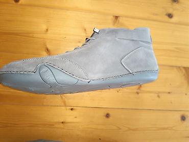Кроссовки и спортивная обувь: LDECK markalı kişi idman ayaqqabısı - Rəng: boz (suede effekti olan — 5