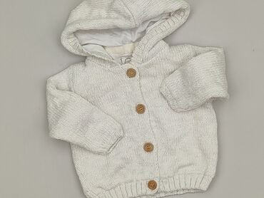 beżowe kurtki: Cardigan, Cool Club, 1-3 months, condition - Very good