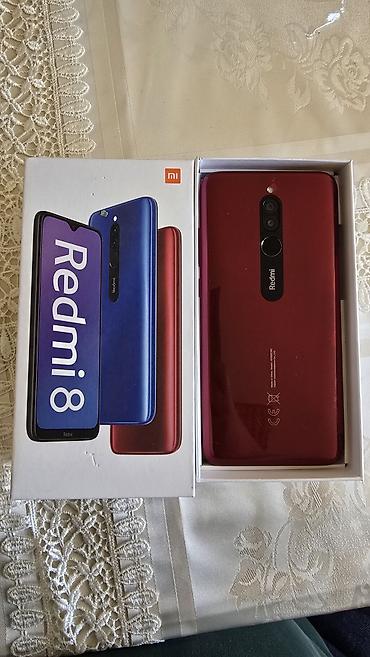 redmi note 8 kabroları: Redmi 8, 64 GB, rəng - Qırmızı, İki sim kartlı — 1