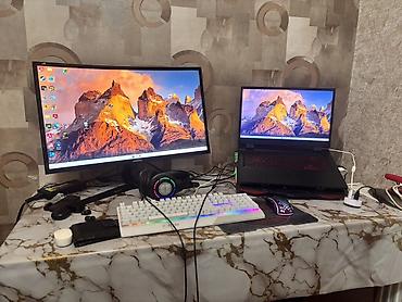 intel: Acer Nitro 5 (AN517-55) oyun və multimedia noutbuku Monitor qulaqlıq — 1