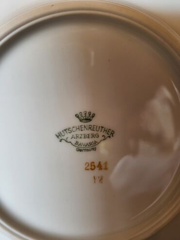Ostalo posuđe: Tanjir nov za voce itd. Hutschenreuther Bavaria iz 1928 do — 10