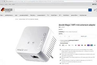 Modemi, ruteri i mrežni uređaji: Devolo Magic 1 WiFi mini – dodatni Powerline Wi‑Fi adapter - — 12