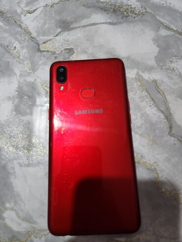 samsung galaxy ace2: Samsung A10s, Б/у, 32 ГБ, цвет - Красный, 2 SIM