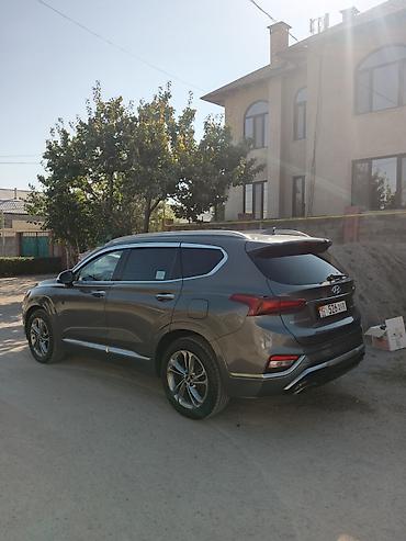 gray f17: Hyundai Santa Fe: 2019 г., 2.2 л, Автомат, Дизель, Кроссовер — 4