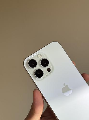 aphone xs max: IPhone 16 Pro Max, Б/у, 256 ГБ, White Titanium, Кабель, Коробка, 90 % — 6