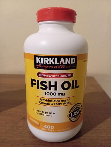 kirkland: Витамины от американской компании Kirkland: Омега 3 в большом объеме — 3