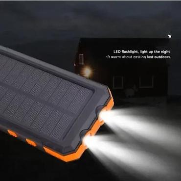 Eksterne baterije: Solarni power bank sa solarnim panelom visokog stepena efikasnosti – — 3