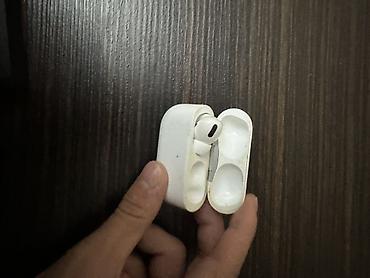airpods orjinal: İşlənmiş Simsiz (Bluetooth) Qulaqcıqlar, Apple, rəng - Ağ — 1