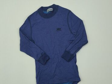 sweterek w paski z serduszkiem: Bluza, 10 lat, 134-140 cm, stan - Zadowalający