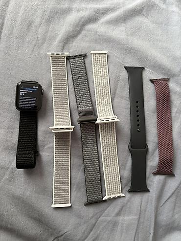 apple watch 1: Apple Watch Series 6 (GPS) ağıllı saat. Model: MG133LL/A — 3