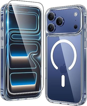 Мобильные телефоны и аксессуары: MaqSafe uyğun şəffaf telefon qabı ****əsil alıcılara endirim olar — 4