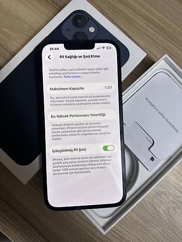 nodbuk 2ci əl: IPhone 13, Midnight, Face ID — 5