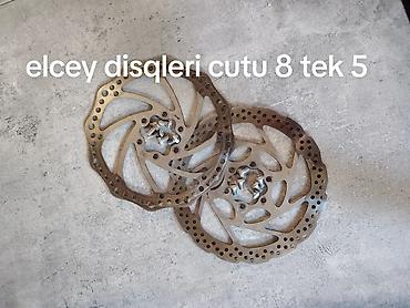 dirək: Velosiped üçün disklər (rotorlar) - Elcey disqləri - Ölçü: ehtimalən — 1