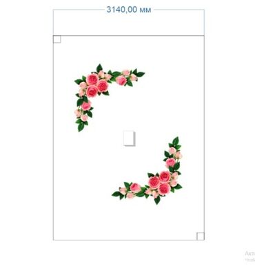 Панно: Прямоугольное настенное панно с абстрактным узором в черно-белой — 14