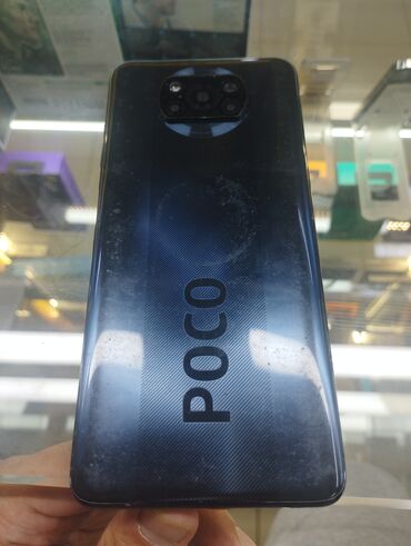 поко f2: Poco X3 NFC, Б/у, 128 ГБ, цвет - Черный, 2 SIM